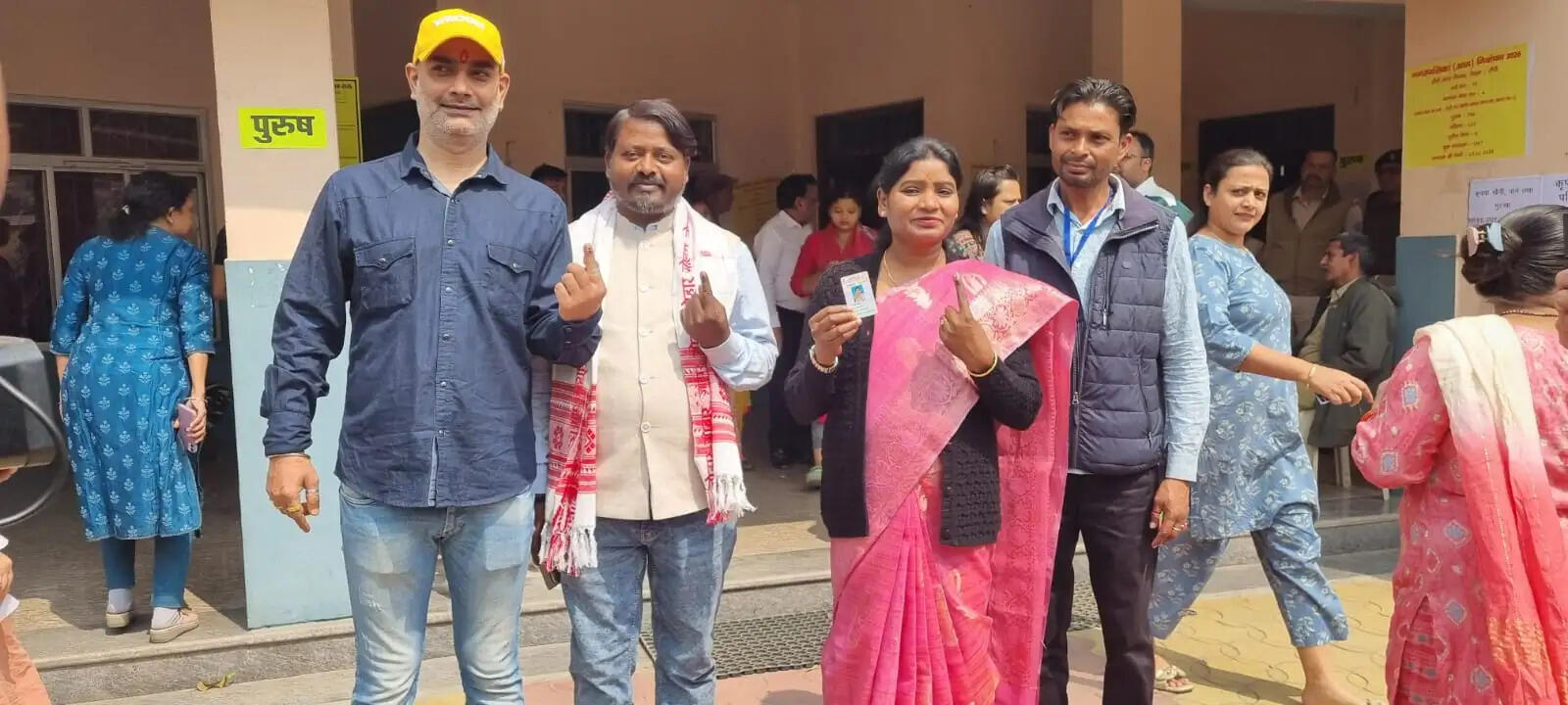 रांची नगर निगम चुनाव: पूर्व मेयर रमा खलखो और डॉ. आशा लकड़ा ने किया मतदान