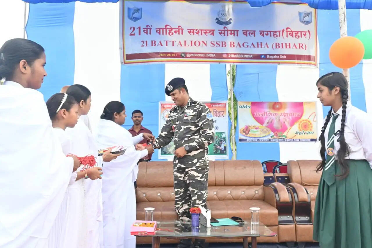 एसएसबी 21वीं वाहिनी&nbsp; ने हर्षोल्लास के साथ मनाया रक्षाबंधन का पावन पर्व
