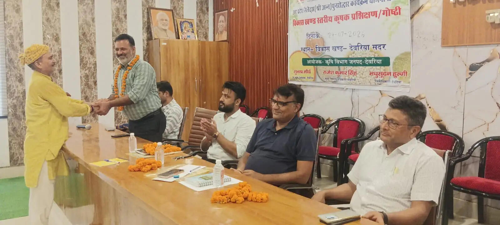 मोटे अनाज का सेवन स्वास्थ्य के लिए जरूरी, कृषि विभाग की गोष्ठी में किसानों को किया गया जागरूक