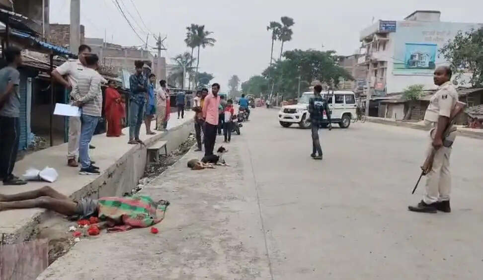 सड़क दुघर्टना में विक्षिप्त बुजुर्ग की मौत