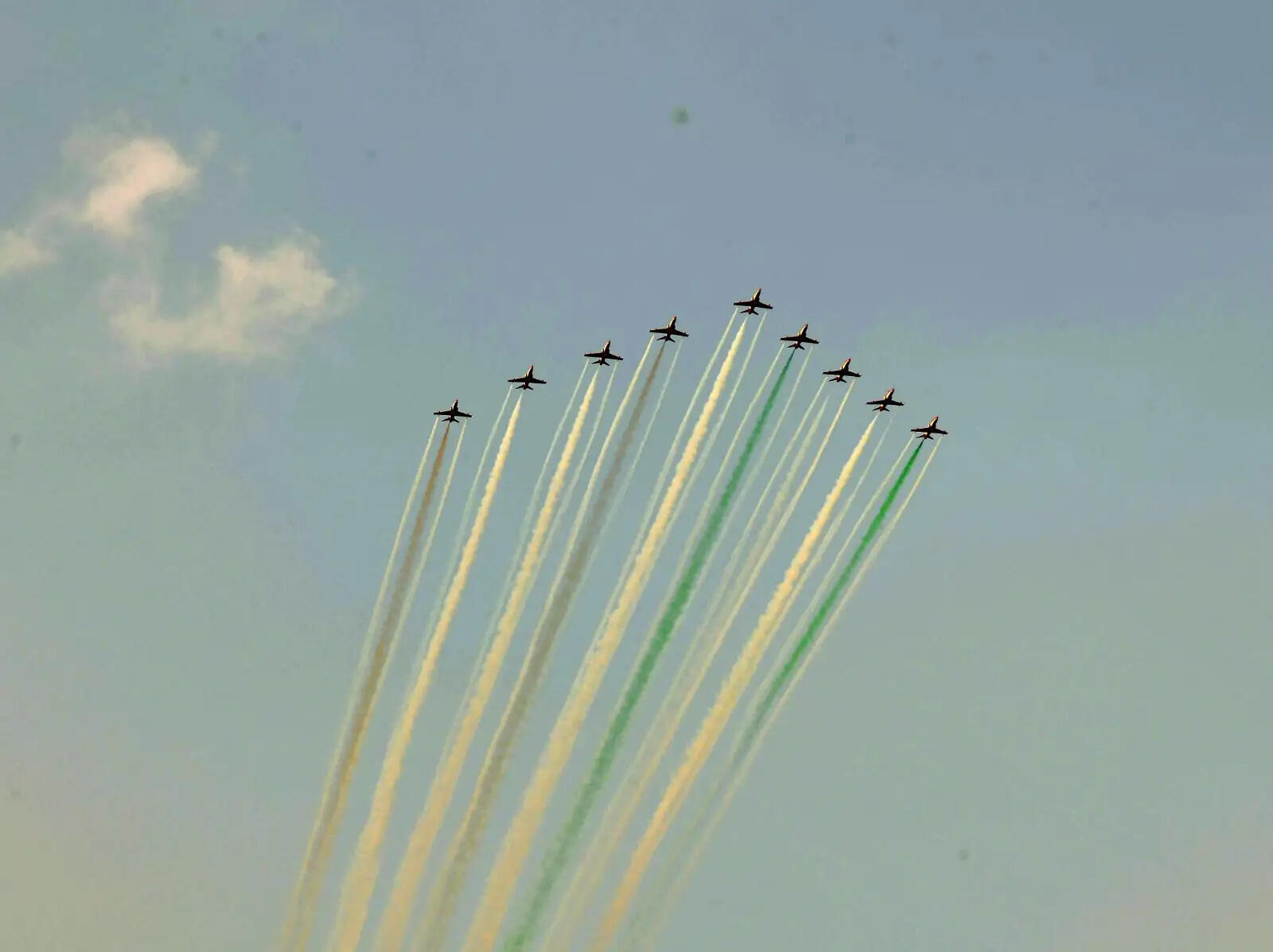 जल महल पर सूर्य किरण और सारंग ने हैरतअंगेज करतबों से जयपुरवासियों को किया रोमांचित