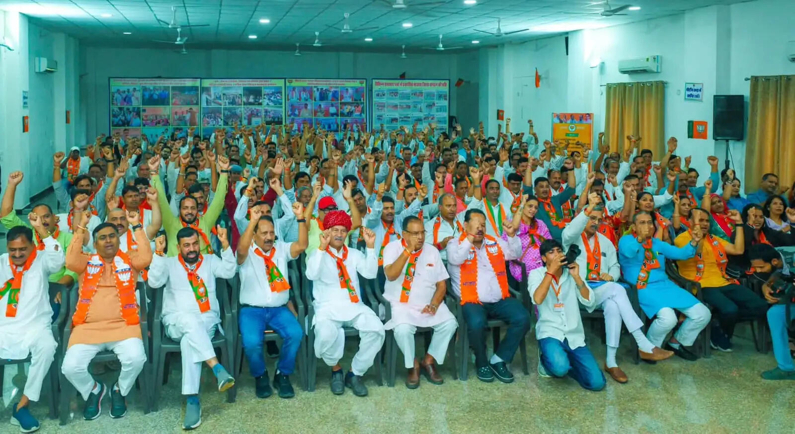 निकाय चुनाव में भाजपा का ‘ट्रिपल इंजन’ दांव, भीलवाड़ा में सीएम भजनलाल ने कार्यकर्ताओं को दिया जीत का मंत्र