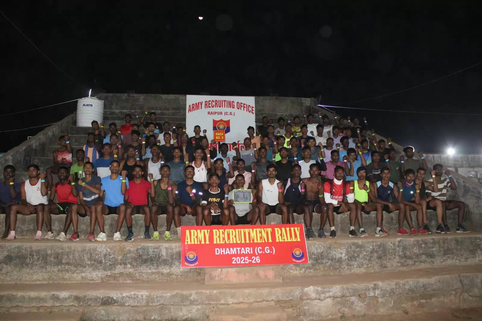 सेना भर्ती के लिए युवाओं में भारी उत्साह, पहले दिन 412 युवाओं की उपस्थिति