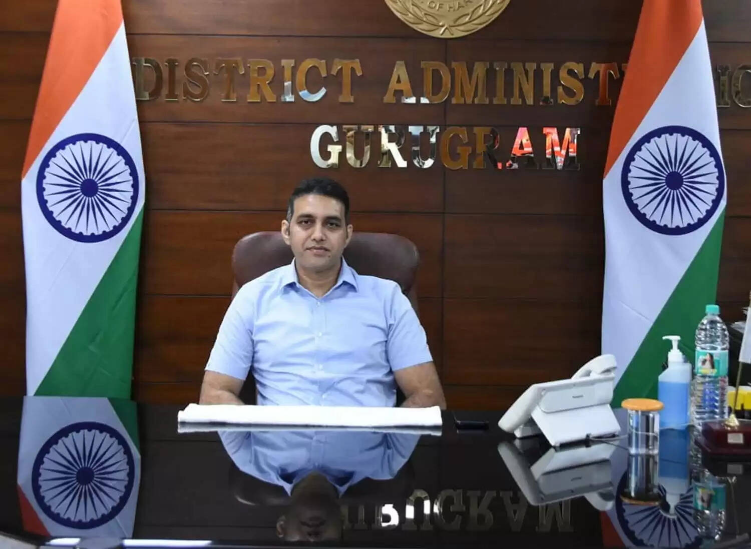 गुरुग्राम में नए डीसी अजय कुमार ने संभाला पदभार