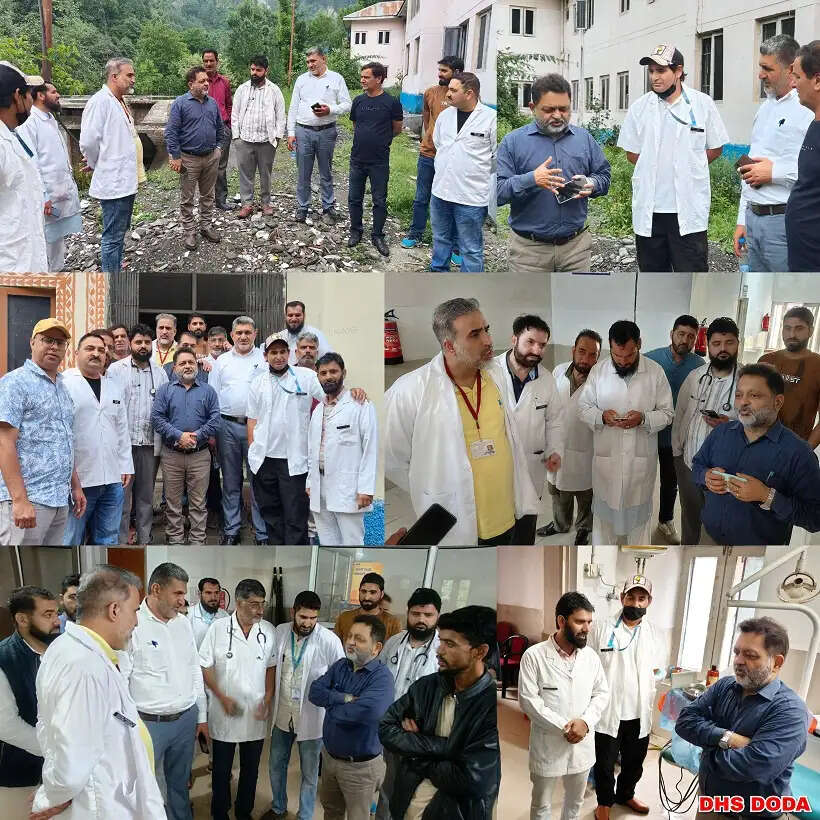 सीएमओ डोडा ने पीएचसी चंगा का किया निरीक्षण, स्वास्थ्य सेवाओं की गुणवत्ता और व्यवस्थाओं का लिया जायजा