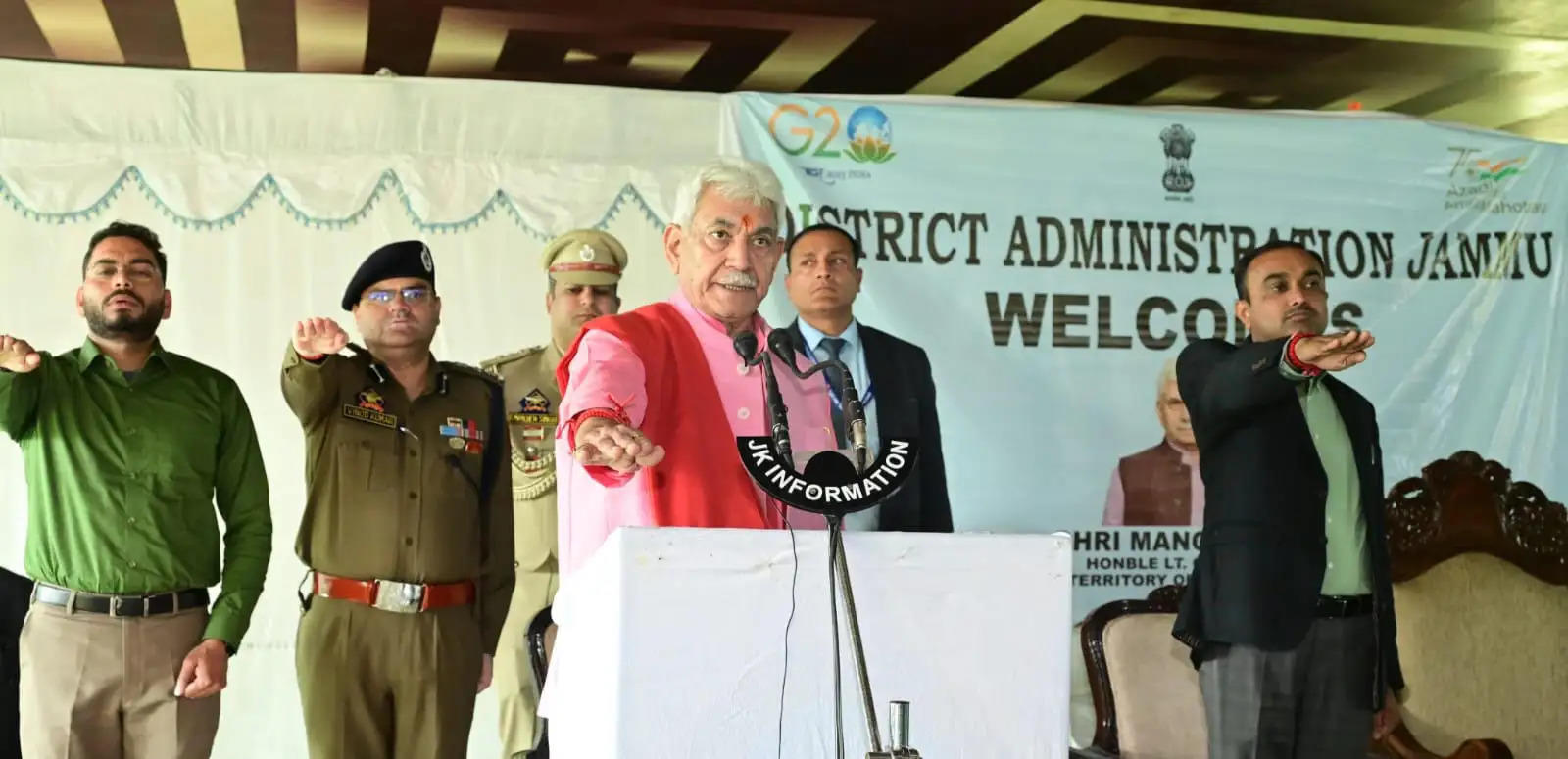 युवाओं के लिए रोजगार और उद्यमशीलता के अवसर पैदा करना हमारा मुख्य उद्देश्य- उपराज्यपाल