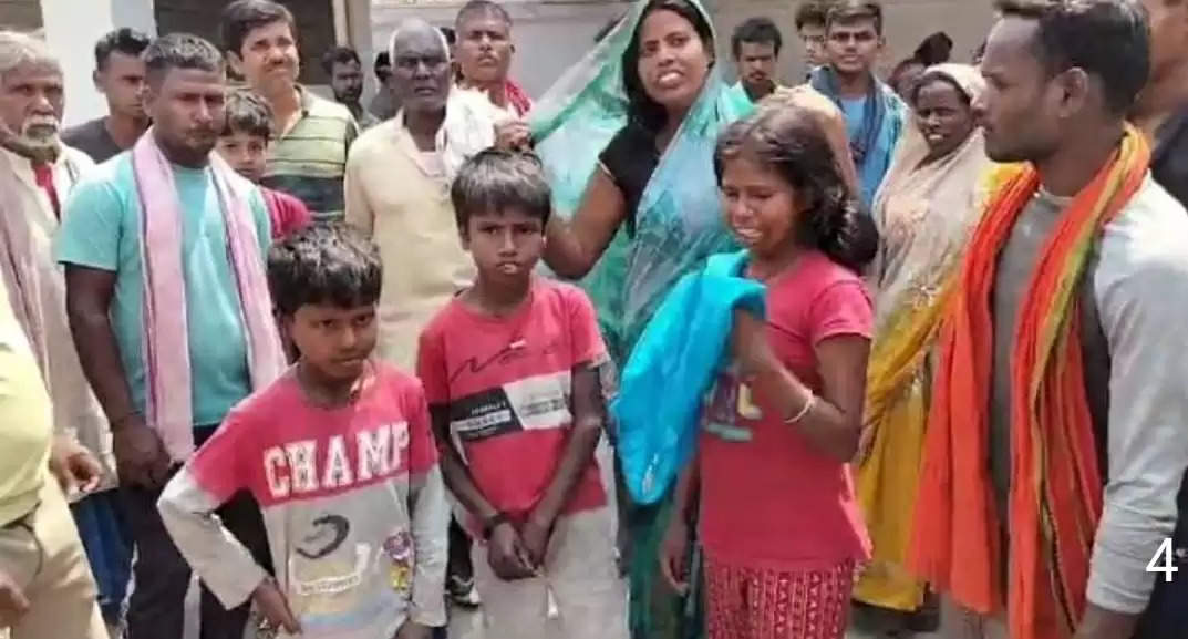 तीन मंजिला मकान से गिरकर मजदूर की मौत