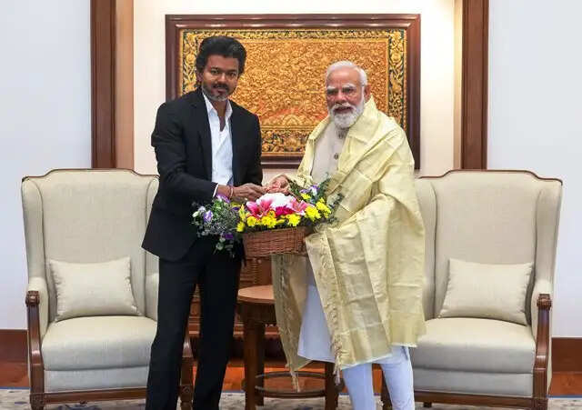 तमिलनाडु के मुख्यमंत्री विजय की प्रधानमंत्री, वित्त मंत्री और गृह मंत्री से शिष्टाचार भेंट