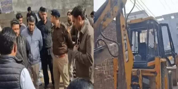 गुरुग्राम: गैंगस्टर की प्रॉपर्टी को तोड़े बिना ही लौटे डीटीपी, हुआ हंगामा