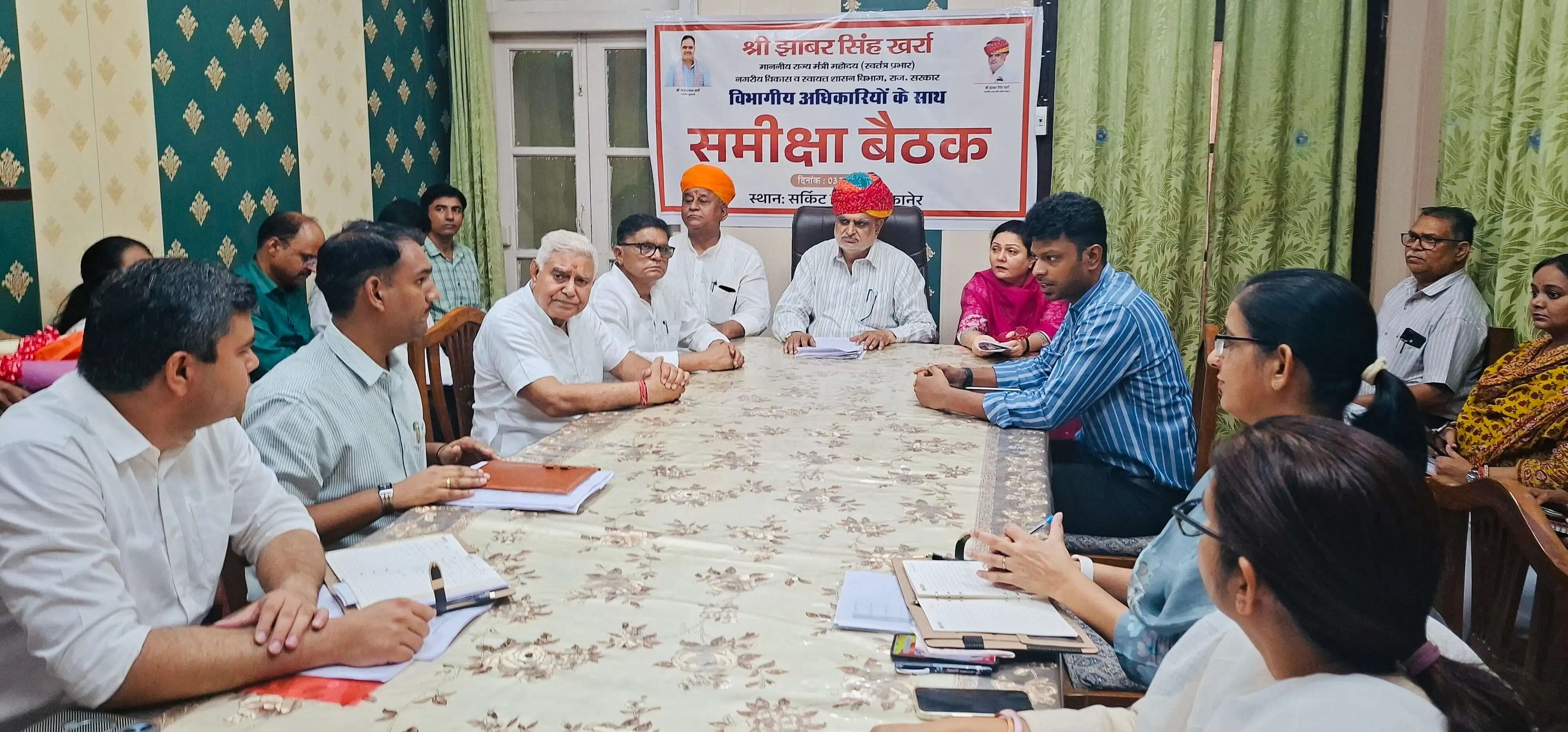 कहीं कचरे का ढेर नजर ना आए, तकनीकी कर्मचारी अपनी जिम्मेदारी गंभीरता से निभाएं&nbsp;:&nbsp;मंत्री&nbsp;झाबर सिंह खर्रा