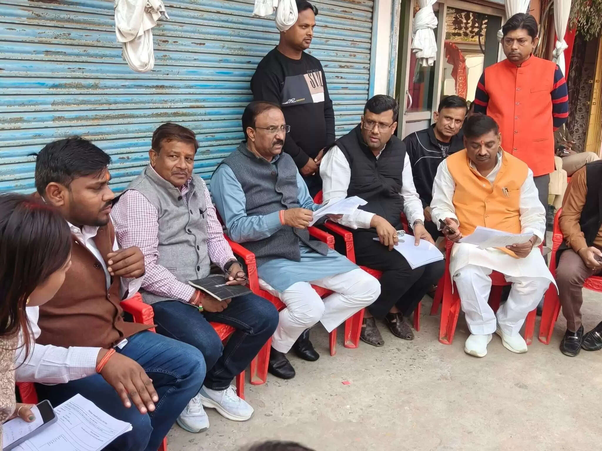 एसआईआर फार्म भरने में सहयोग करें कार्यकर्ता: मुकेश शर्मा