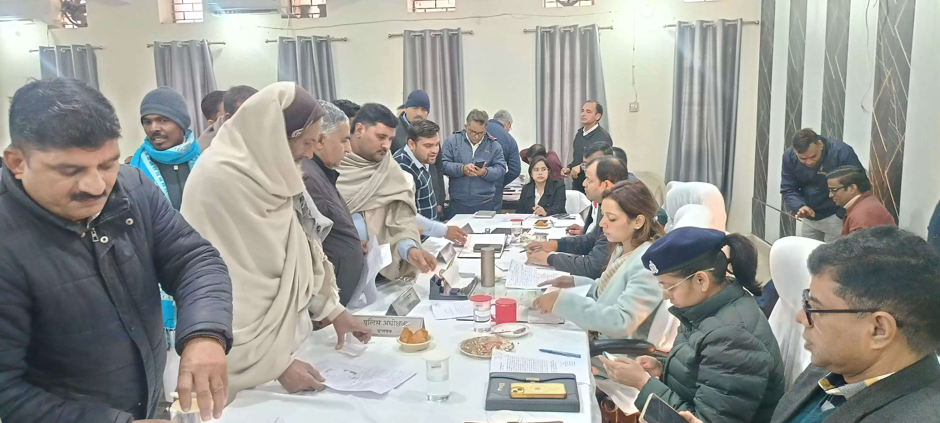 संपूर्ण समाधान दिवस में 5 शिकायतों का निस्तारण