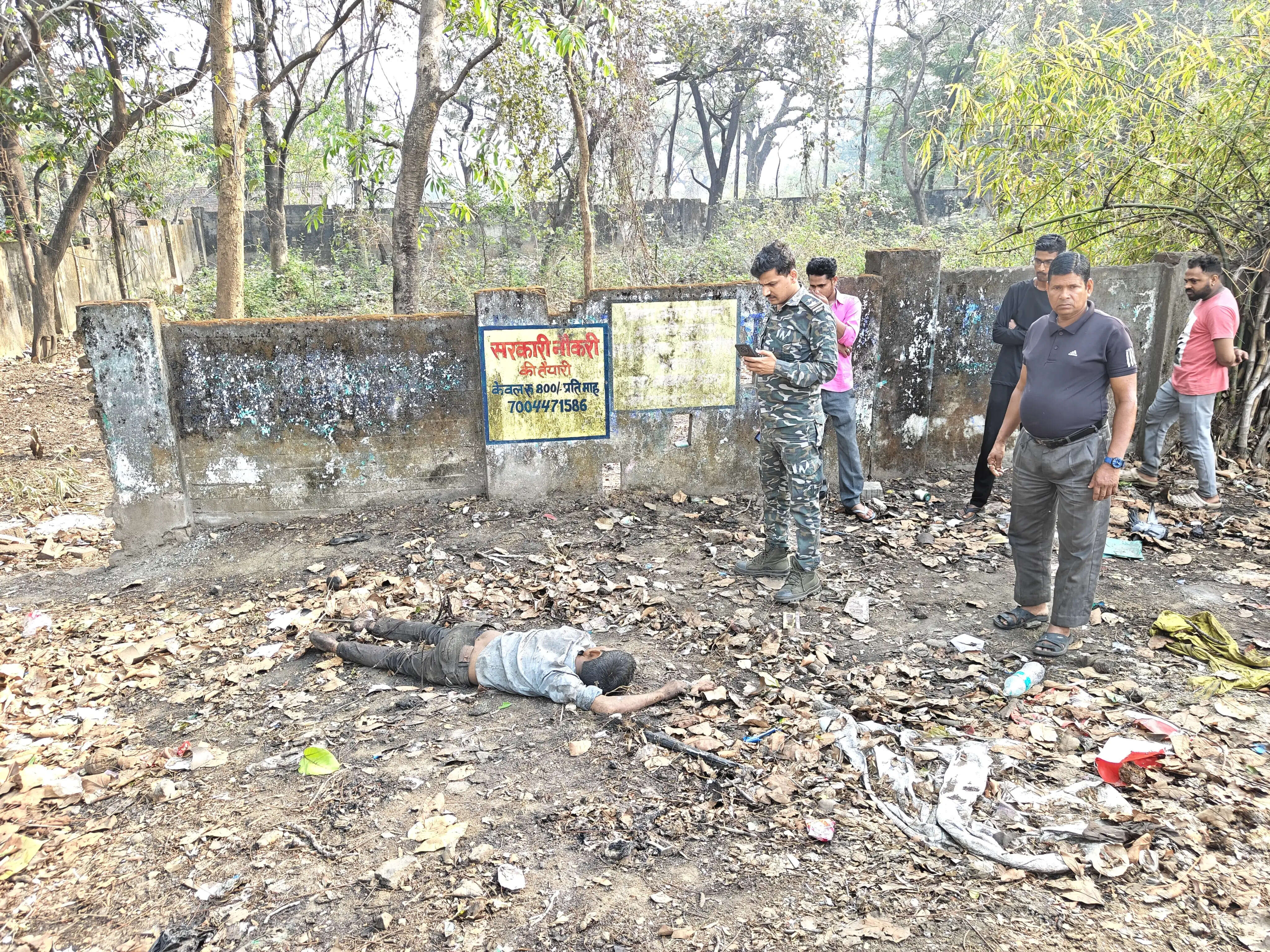 अज्ञात युवक का शव बरामद, जांच में जुटी पुलिस
