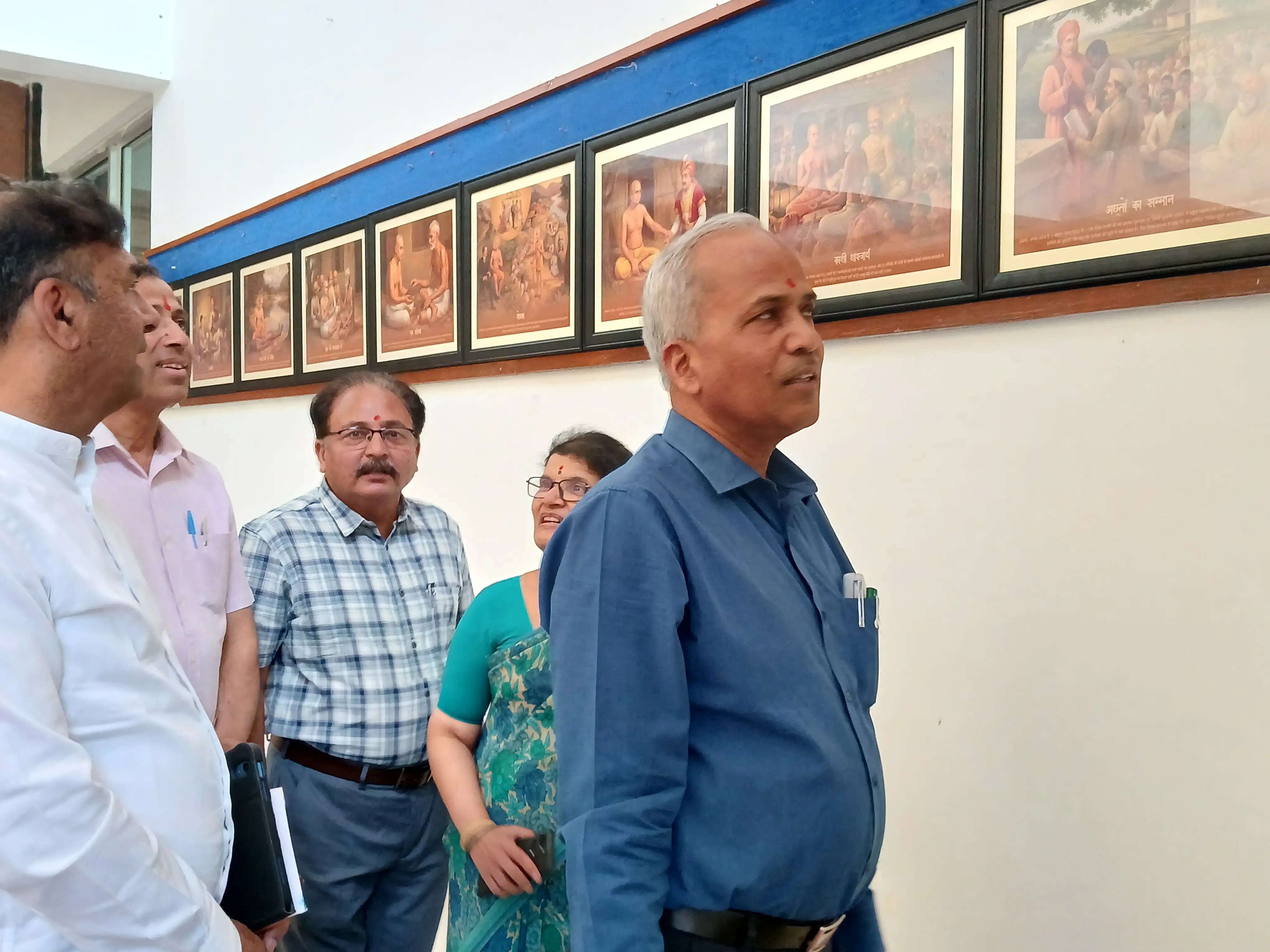 महर्षि दयानंद सरस्वती वीथिका का उद्घाटन – मूल्य आधारित शिक्षा की दिशा में महत्वपूर्ण पहल