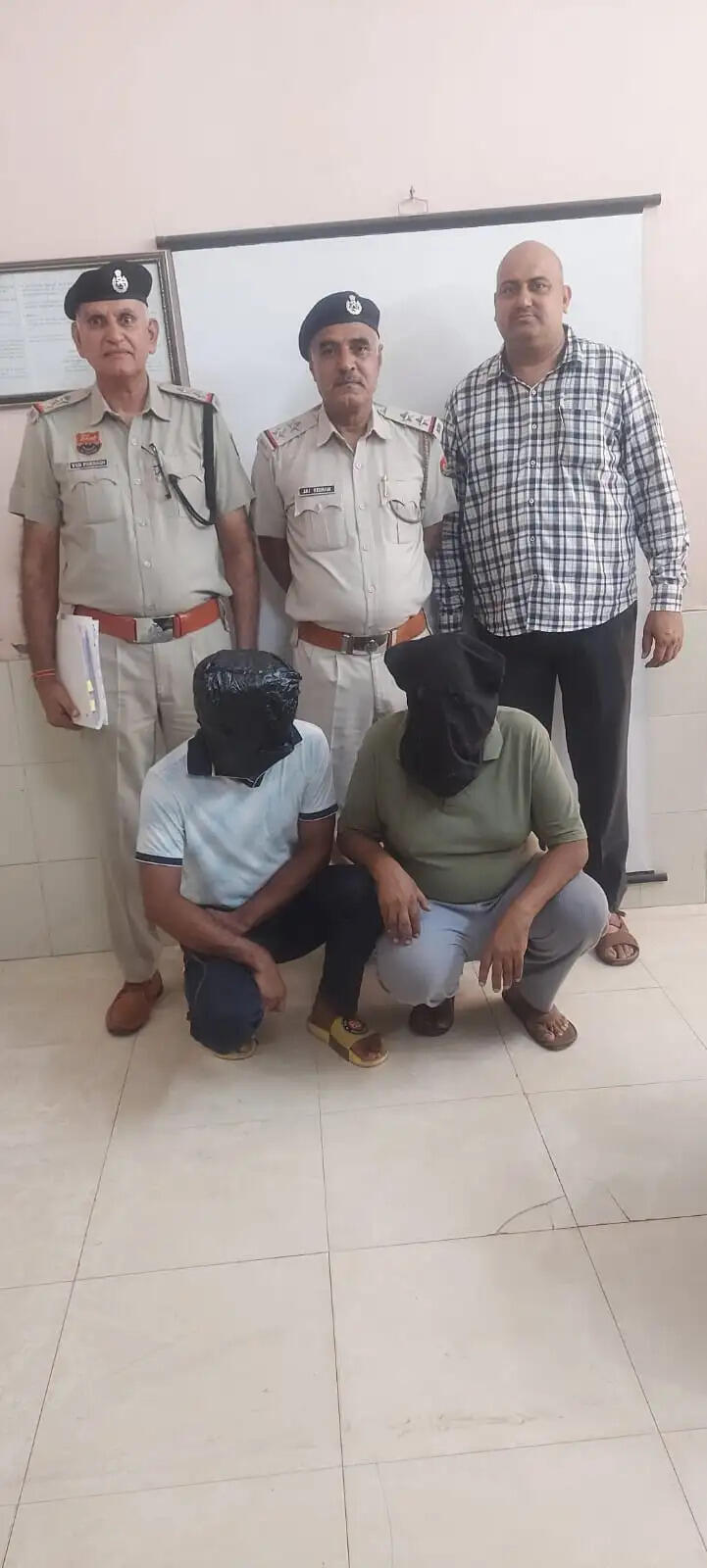 हिसार : विदेश भेजने के नाम पर 22 लाख की ठगी, गुजरात जेल से दो आरोपी गिरफ्तार