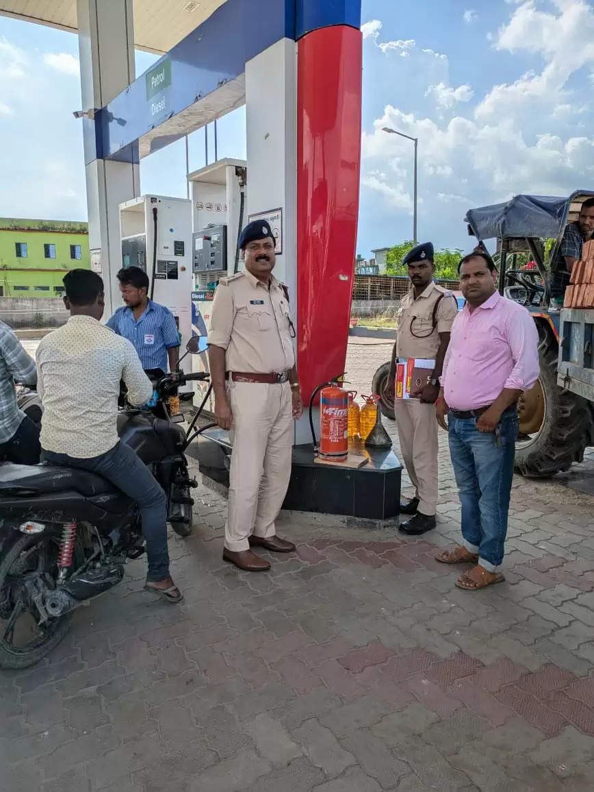 आगलगी की घटना से बचाव को लेकर चलाया गया जागरूकता अभियान