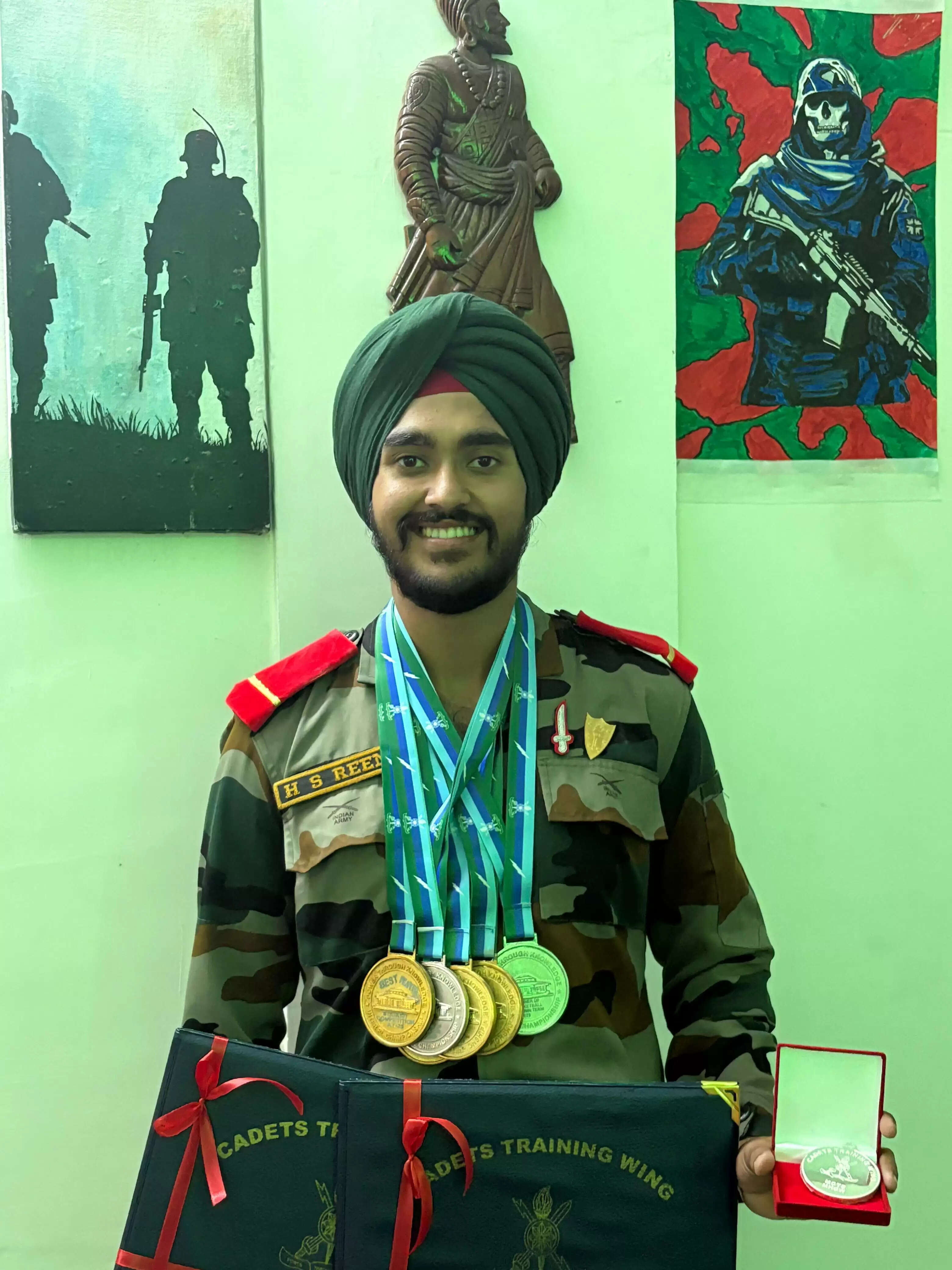 हरमनमीत की सेना और मातृभूमि के प्रति सेवा की चार पीढ़ियों की सशक्त परंपरा