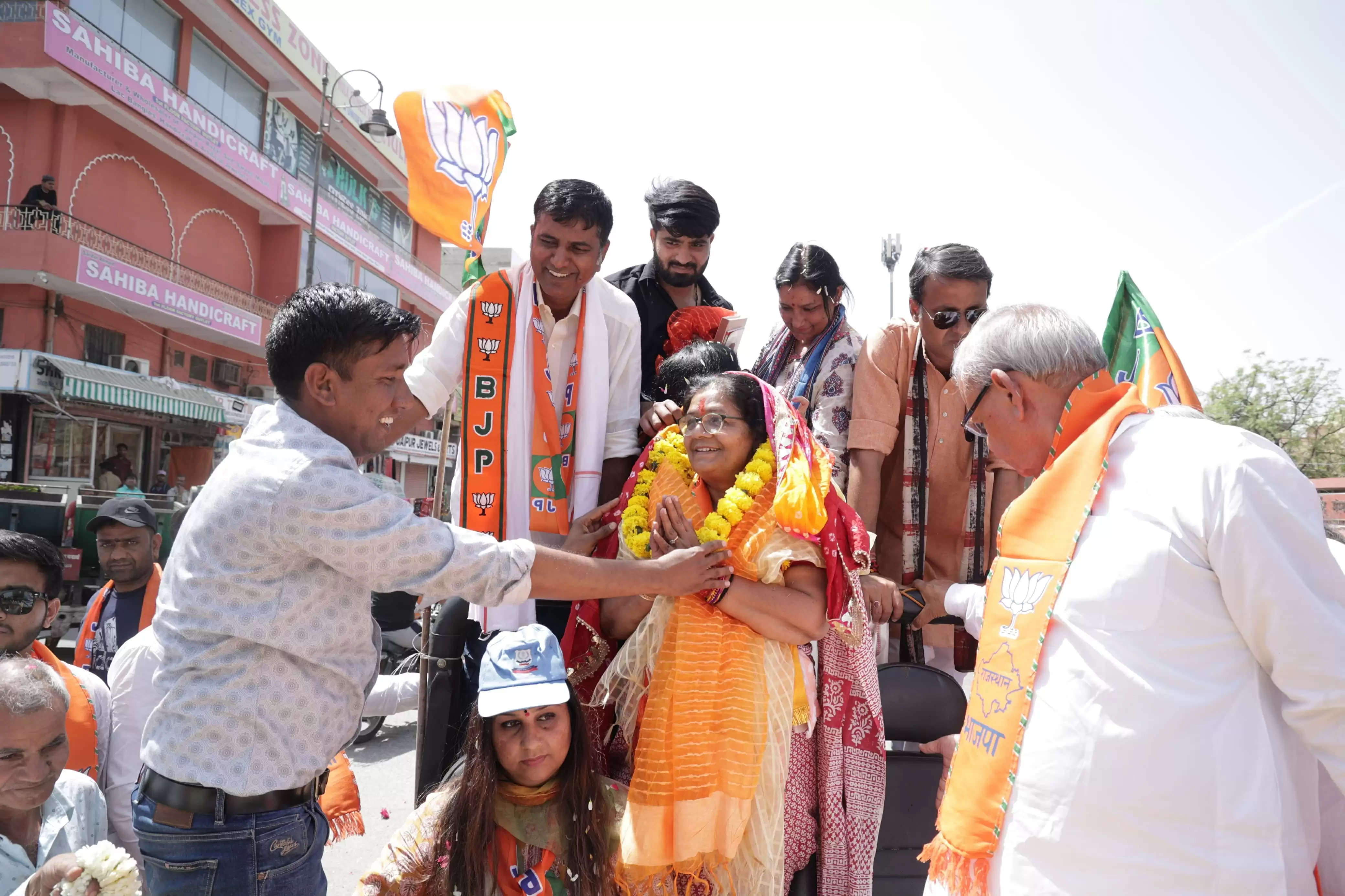 कांग्रेस सरकार ने ठप किया जयपुर का विकास: मंजू शर्मा