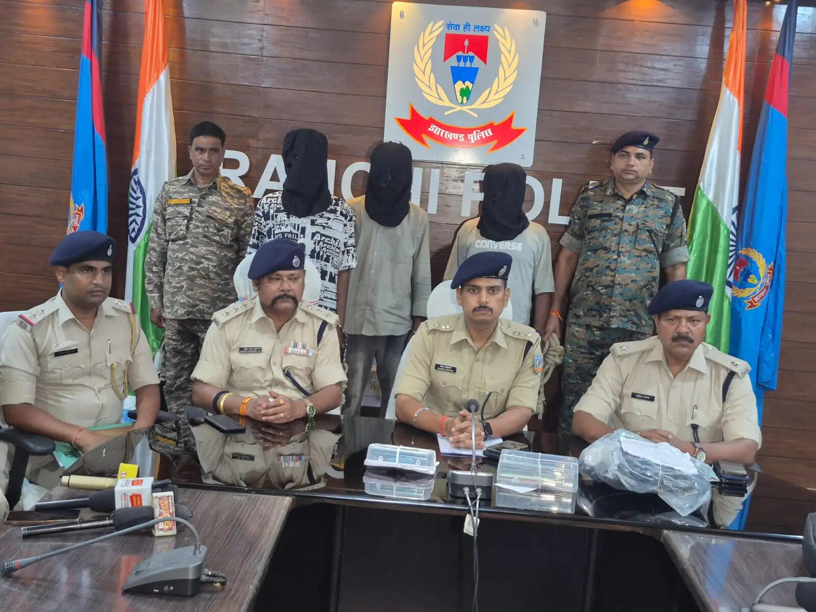 रांची पुलिस ने बिहार के बाइक चोर गिरोह के तीन सदस्यों को किया गिरफ्तार