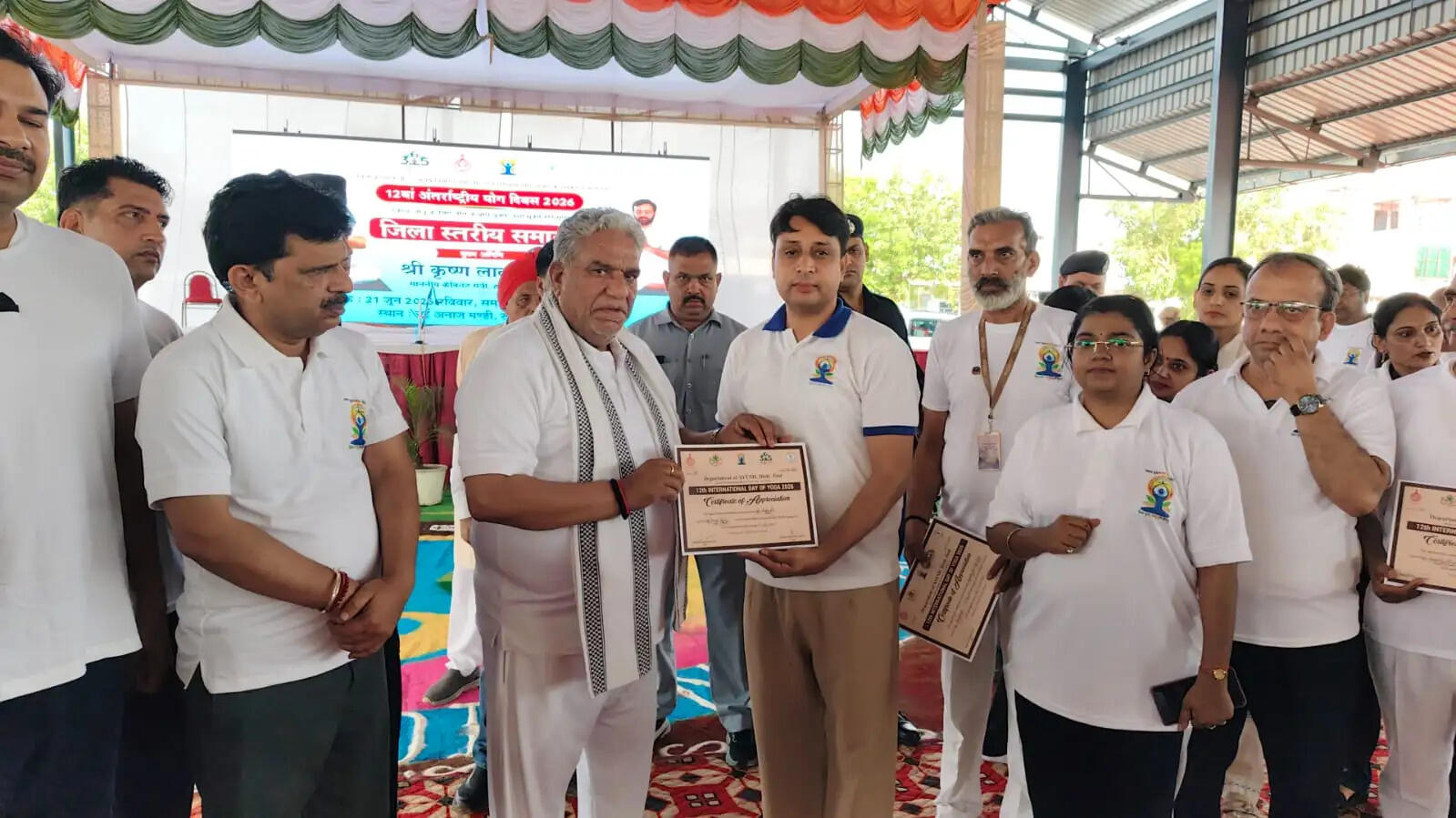 जींद : प्रधानमंत्री ने दुनिया को योग की दिव्यता का आभास करवाया : कृष्ण लाल पंवार