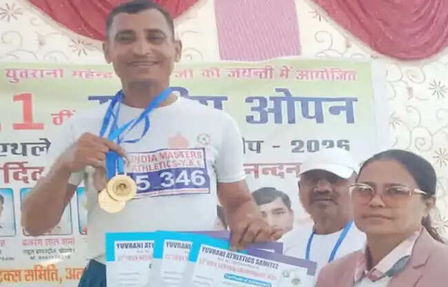 सोनीपत: पंप ऑपरेटर बना राष्ट्रीय धावक, अब तक 70 पदक जीते