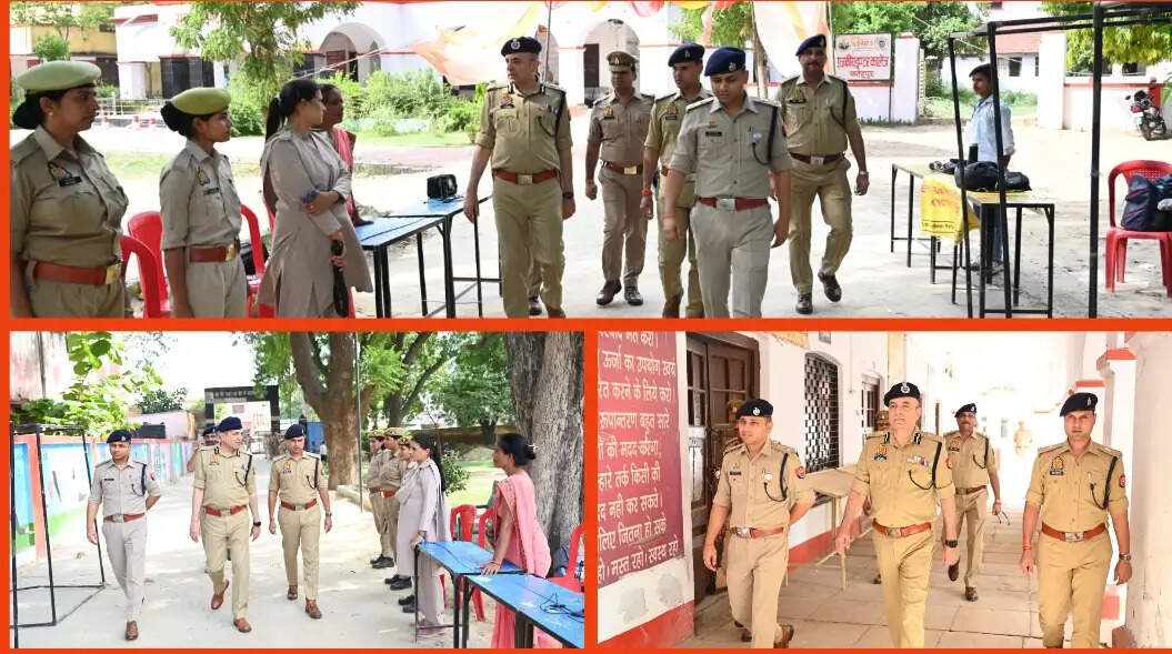 पुलिस भर्ती परीक्षा : एडीजी प्रयागराज जोन ने फतेहपुर के परीक्षा केंद्रों का निरीक्षण कर लिया जायजा