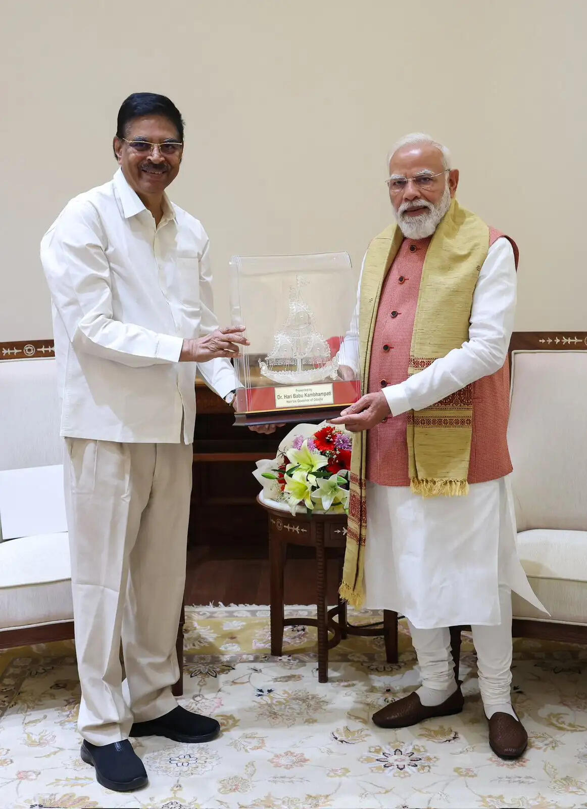 ओडिशा के राज्यपाल ने प्रधानमंत्री से की मुलाकात