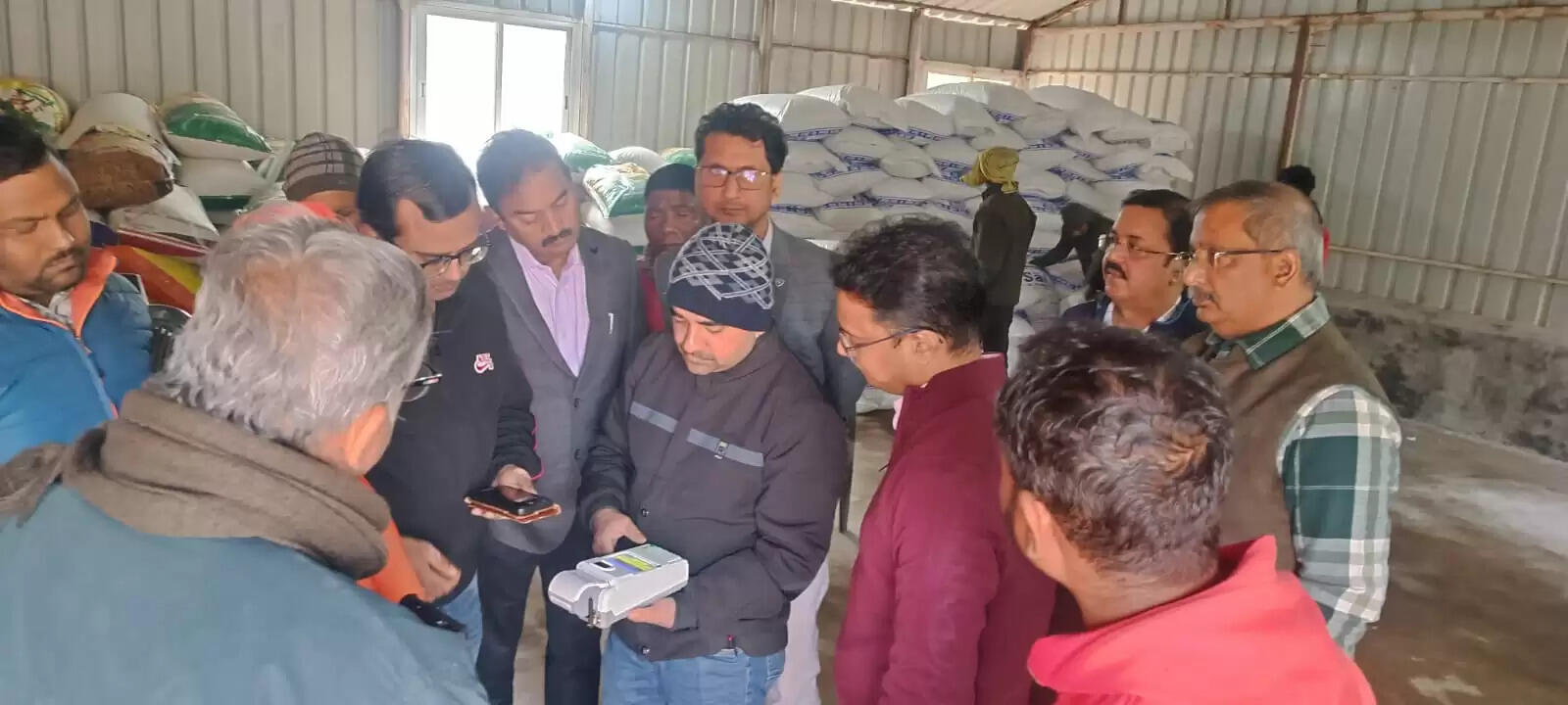 खाद्य विभाग के सचिव उमा शंकर सिंह ने नामकुम लैम्पस का किया औचक निरीक्षण