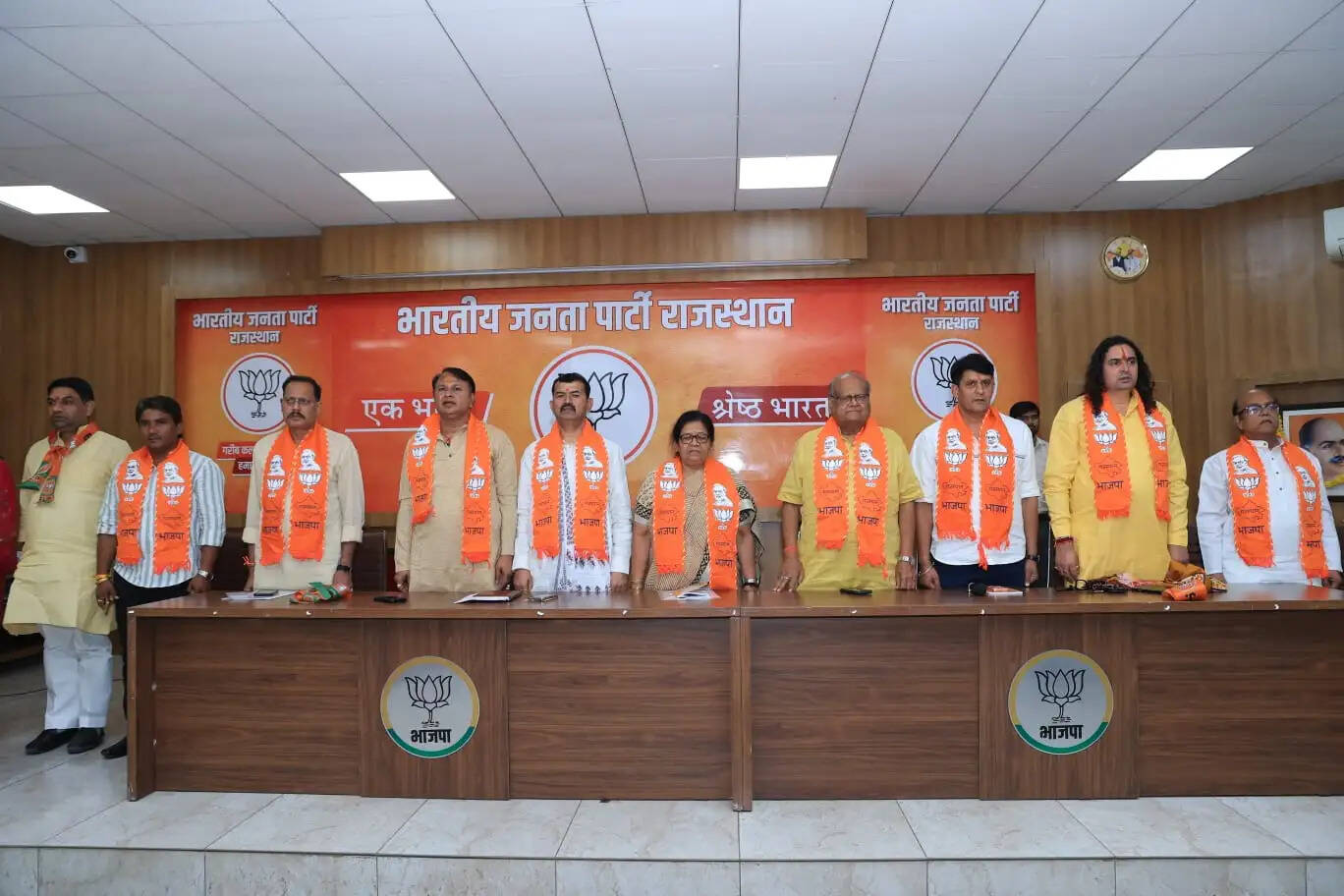 पांच नवंबर को जयपुर में निकलेगी भाजपा की विशाल पदयात्रा