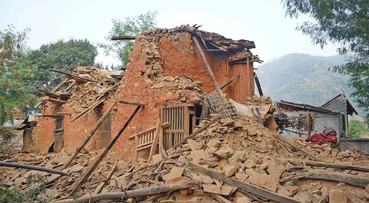 नेपाल में फिर भूकम्प, 5.8 तीव्रता के झटके से कई घायल, कई घर हुए क्षतिग्रस्त