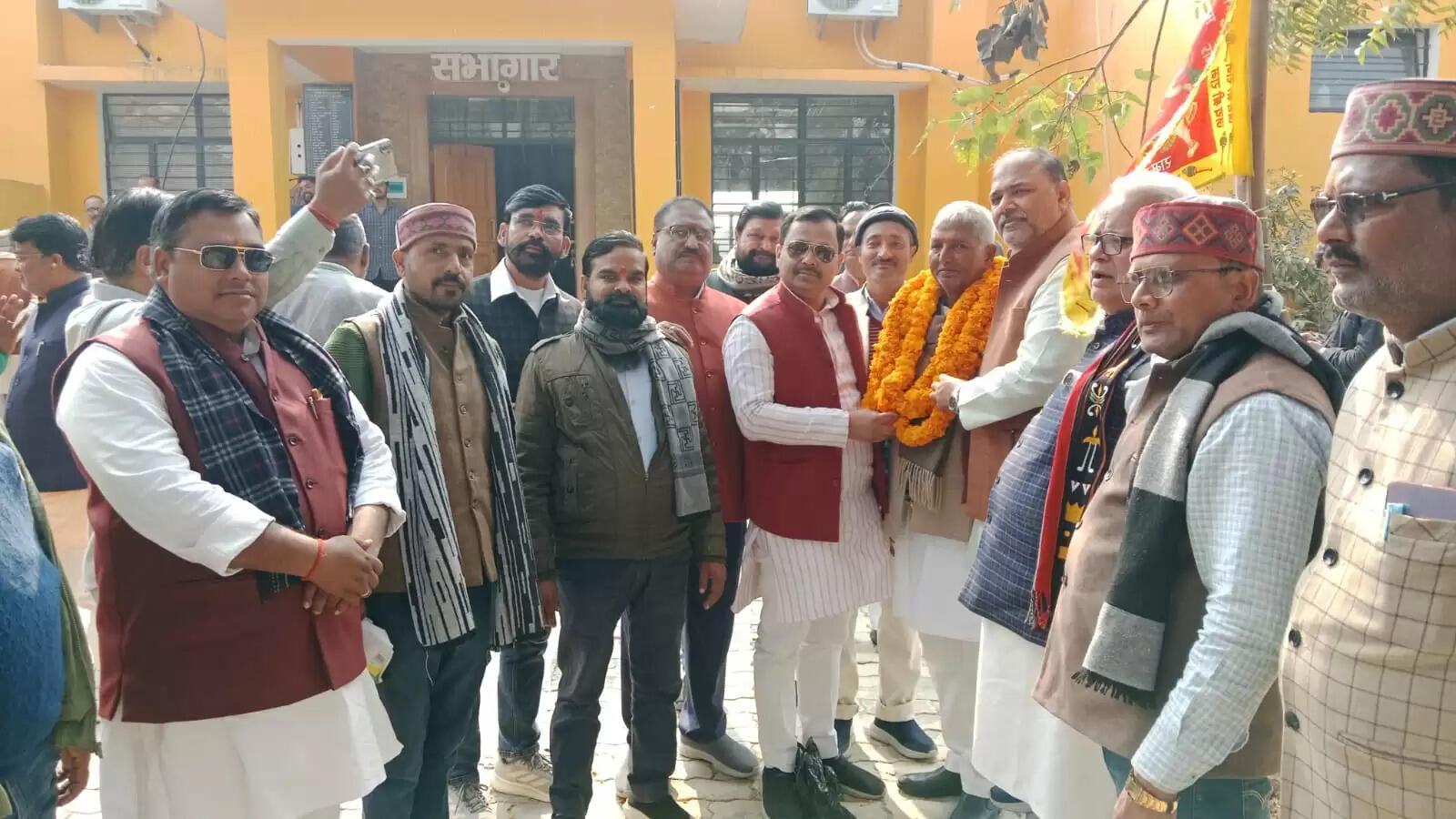 श्रीनिवास मणि त्रिपाठी बने जिला भूमि विकास बैंक के अध्यक्ष