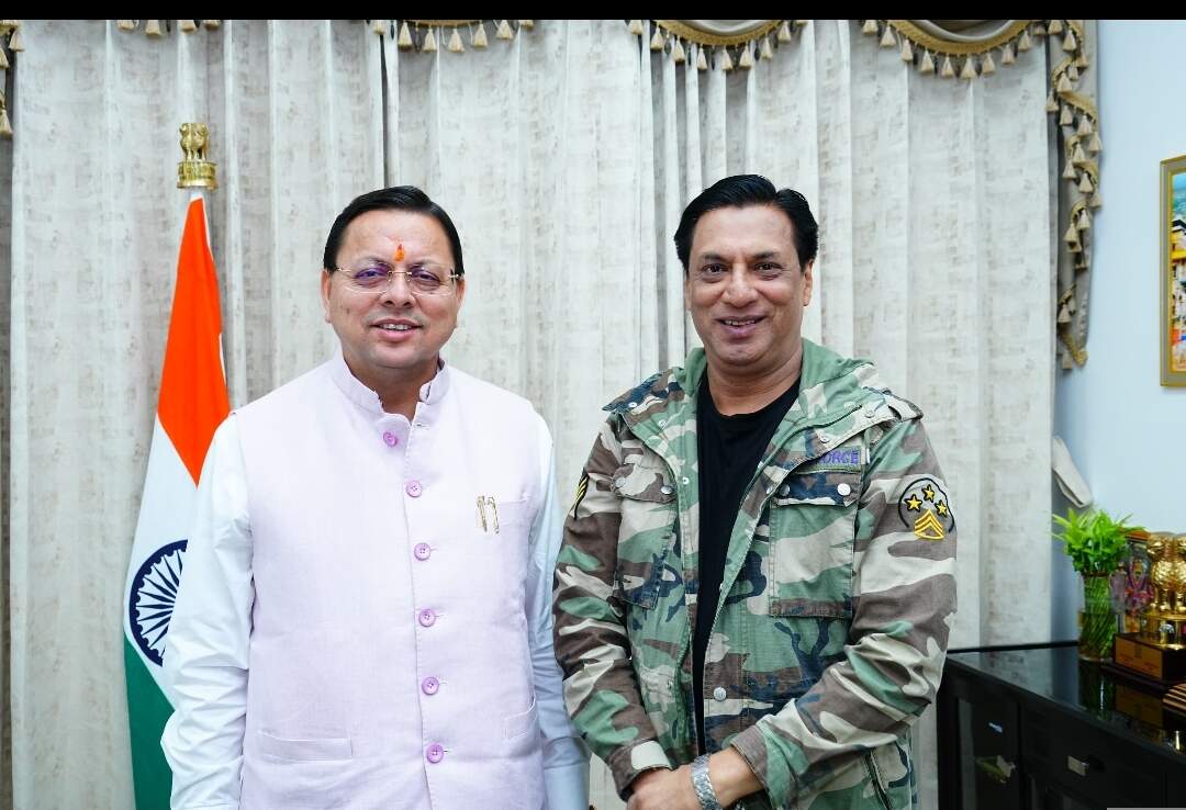 मुख्यमंत्री से फिल्म निर्माता मधुर भंडारकर ने की मुलाकात, उत्तराखंड को फिल्म हब बनाने पर दिया जोर