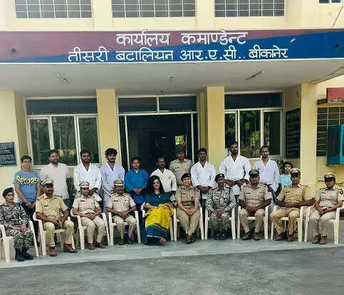 राजस्थान पुलिस का सुरक्षा चक्र अभियान का आगाज
