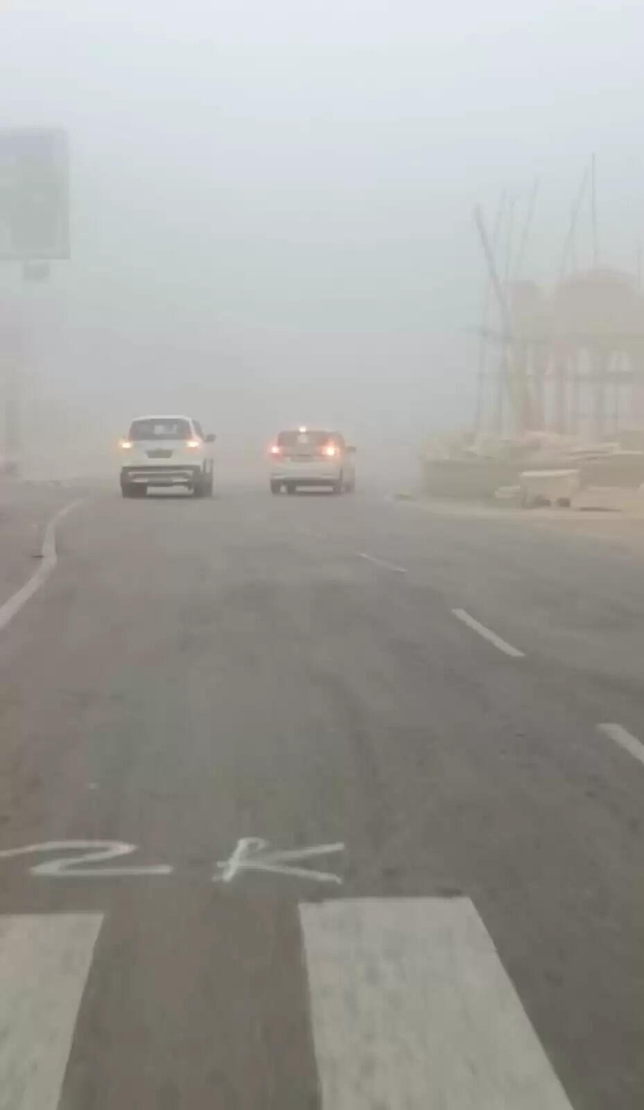 कोहरे के आगोश में पर्यटन नगरी जैसलमेर