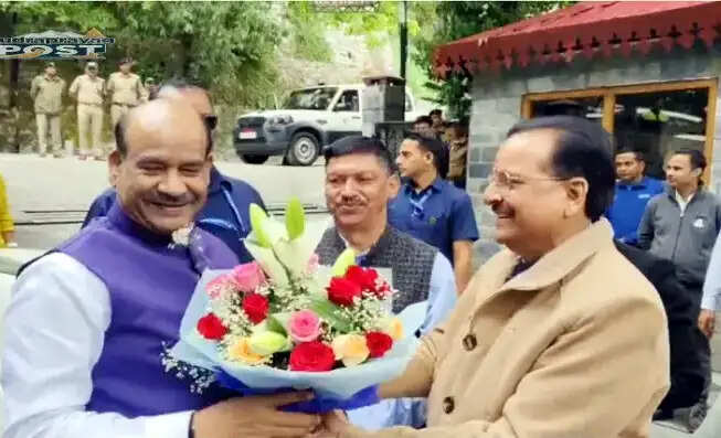 नैनीताल पहुंचे लोकसभा अध्यक्ष बिरला, बैठक में करेंगे प्रतिभाग