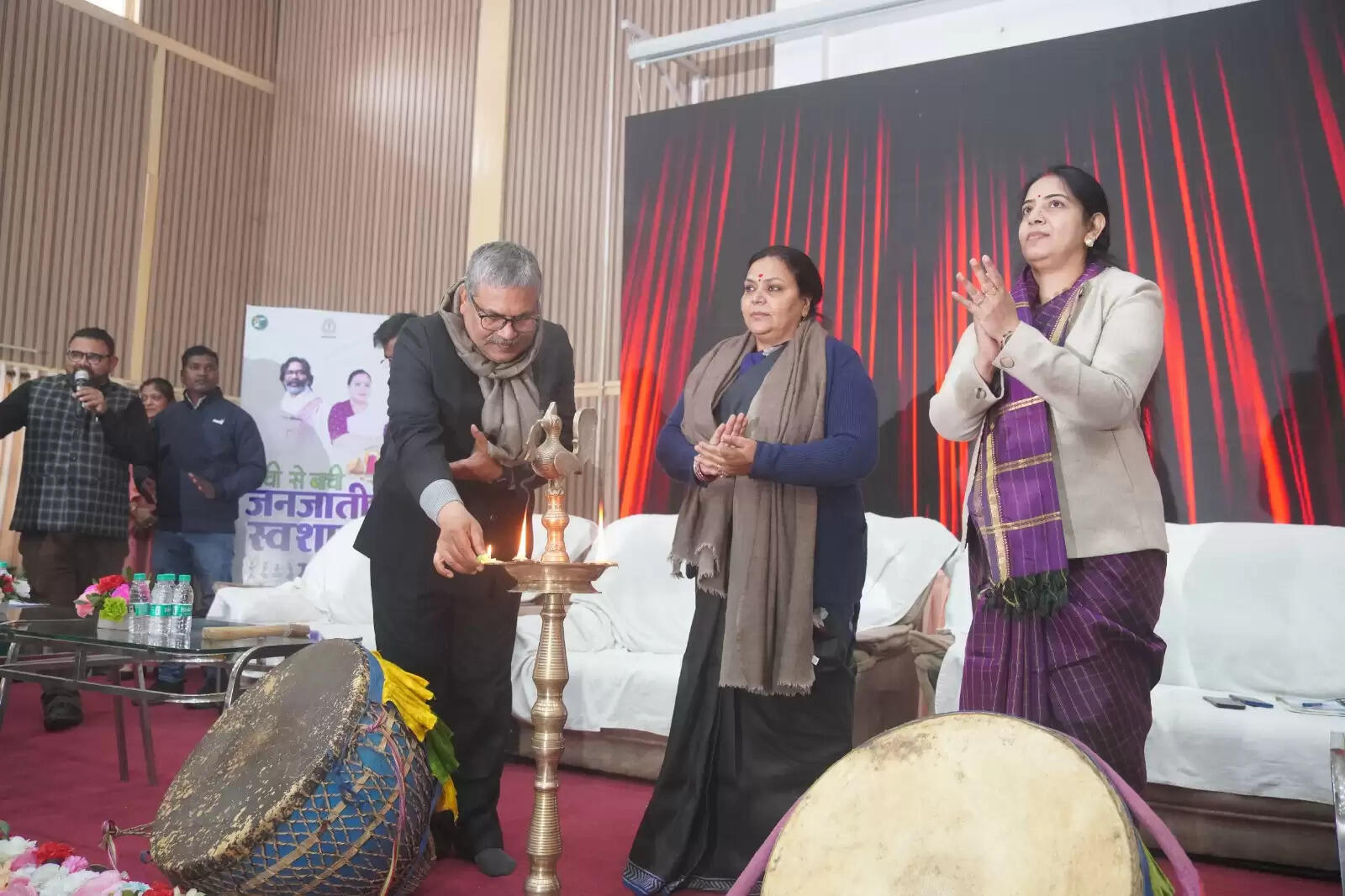 ऑड्रे हाउस में नाची से बाची नामक जनजातीय स्वशासन महोत्सव शुरू