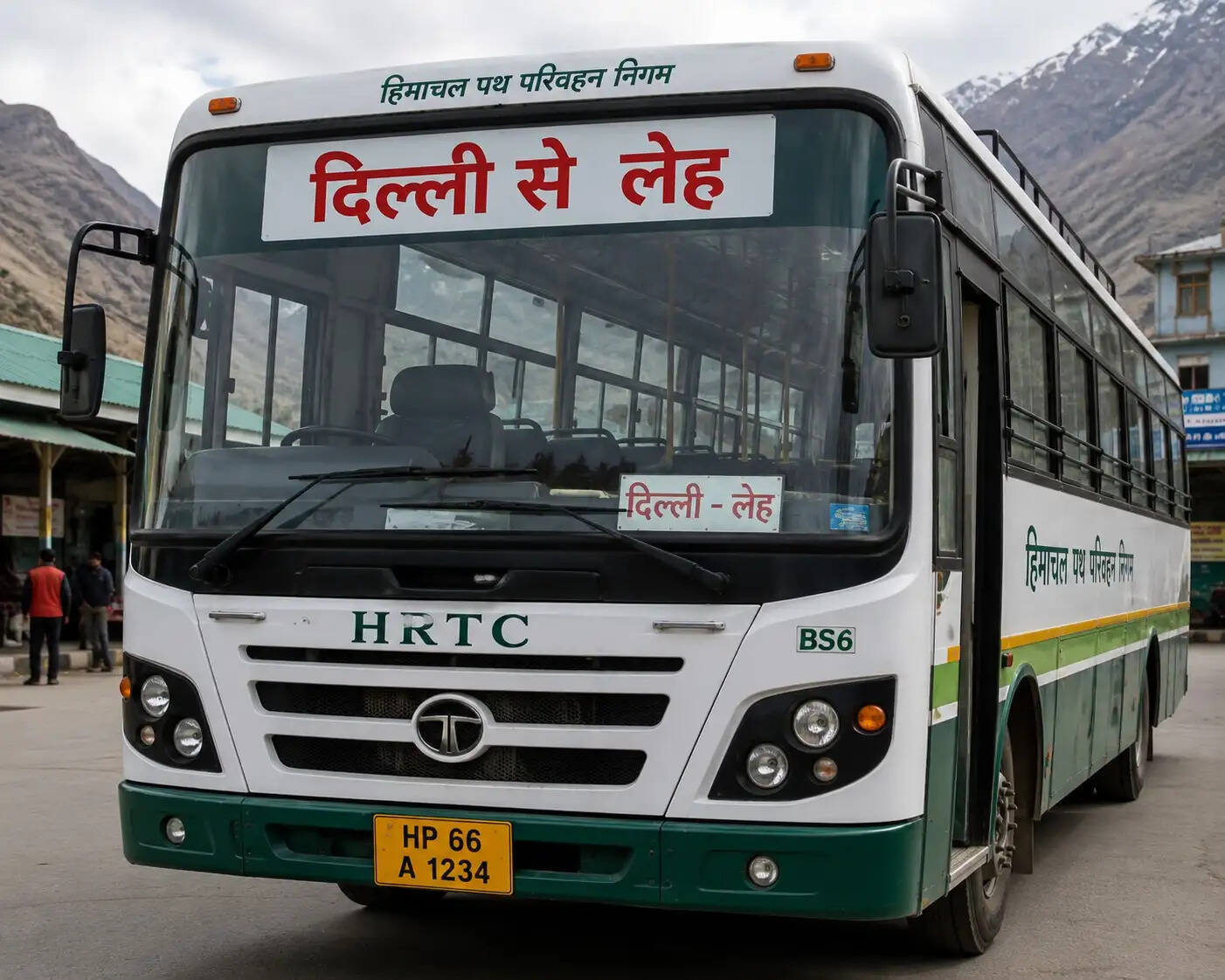 दिल्ली से लेह तक फिर दौड़ेगी एचआरटीसी बस, 26 मई से शुरू होगी बस सेवा