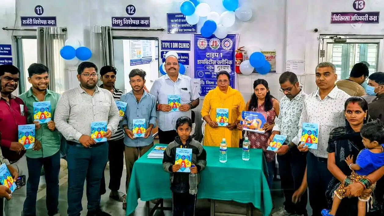 जिला चिकित्सालय जांजगीर में टाईप 1 डायबिटिज क्लीनिक का हुआ शुभारभ