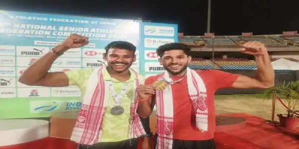 मप्र के एथलेटिक्स खिलाड़ियों का राष्ट्रीय प्रतियोगिता में शानदार प्रदर्शन, देव मीणा ने जीता स्वर्ण