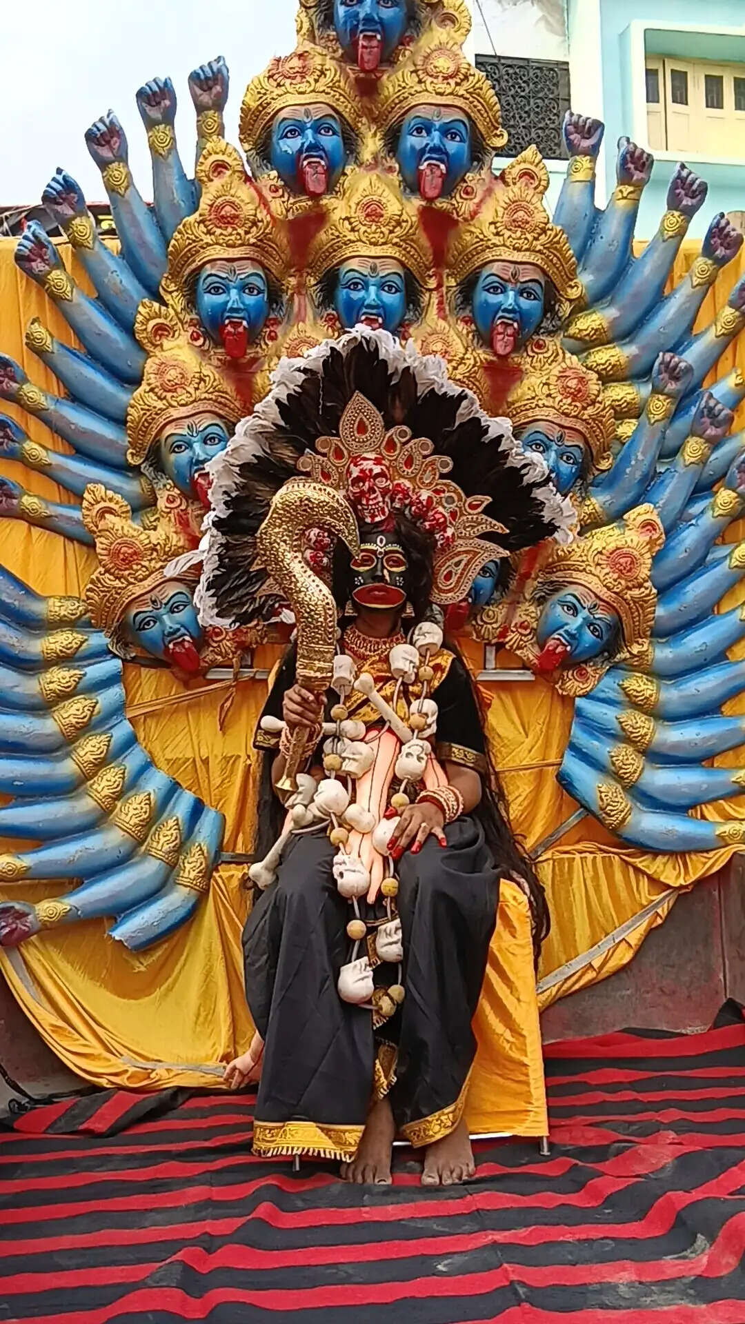 कड़ी सुरक्षा व्यवस्था के बीच निकली श्री रामनवमी रथयात्रा जुलूस