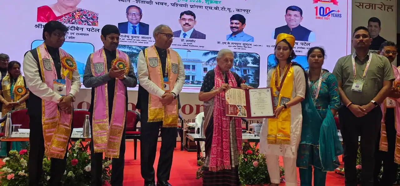 एचबीटीयू के दीक्षांत समारोह में 1,071 विद्यार्थियों को उपाधियां, तकनीकी शिक्षा में नवाचार और गुणवत्ता पर जोर