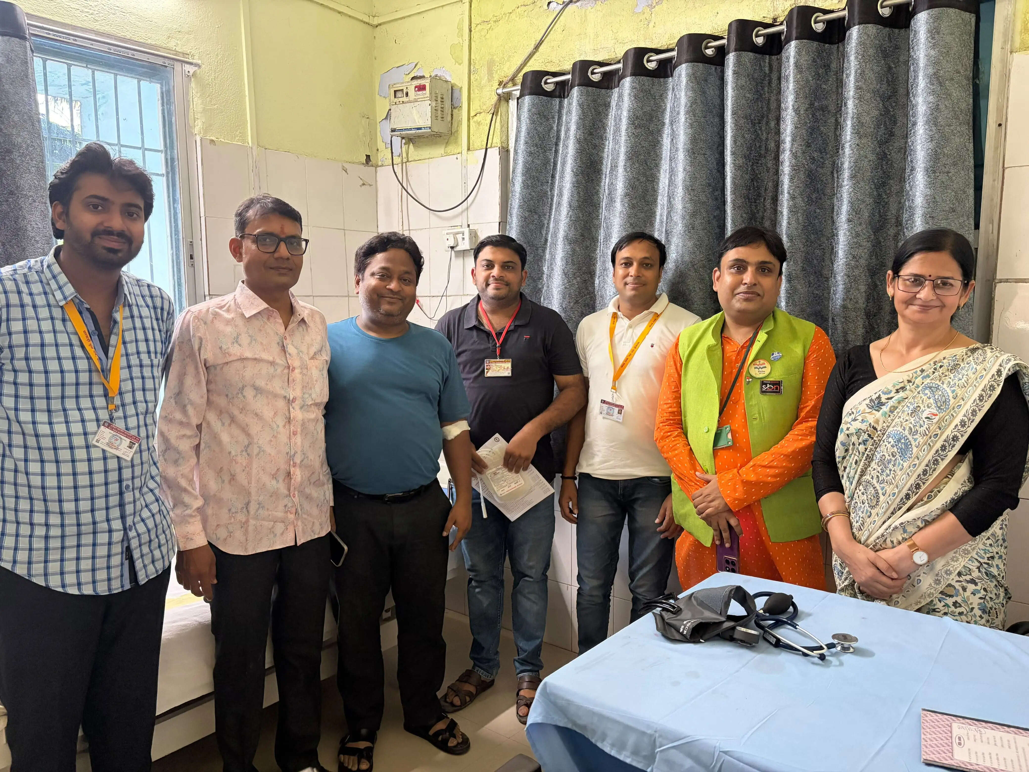छपरा में स्वतंत्रता दिवस पर मारवाड़ी युवा मंच के रक्तवीरों ने किया रक्तदान