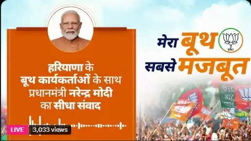 हरियाणा ने भाजपा को सेवा का एक और मौका देने का मन बनाया : मोदी