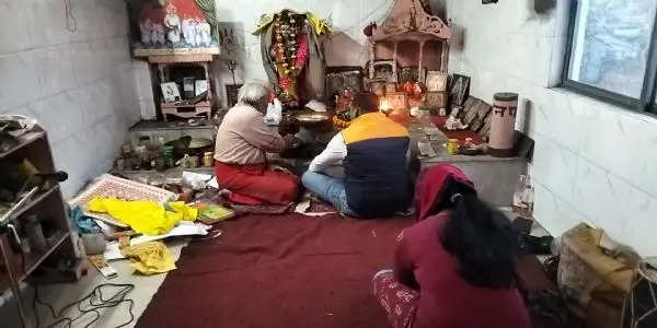 महाकाल मंदिर में गुप्त नवरात्रि पर माता के 9वें स्वरूप माता सिद्धिदात्री की हुई पूजा अर्चना