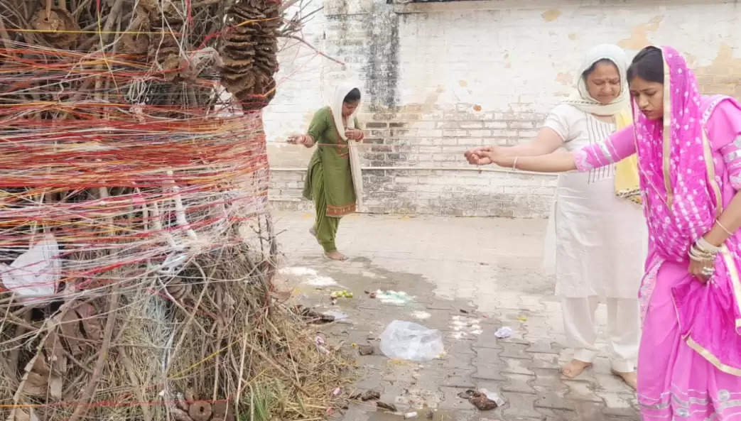 सोनीपत में रीति रिवाज से मनाया गया होली का पर्व