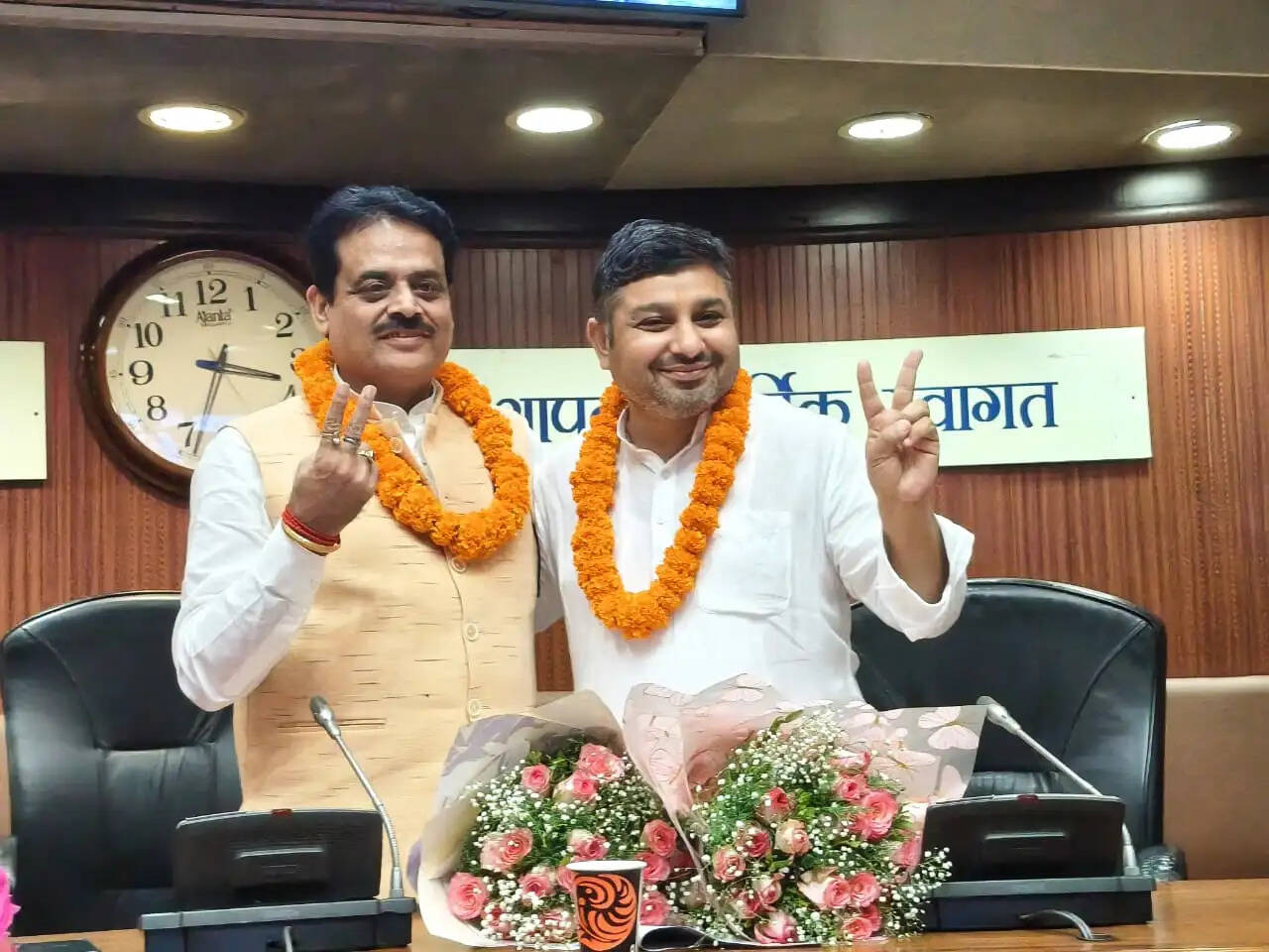शिक्षा समिति के चुनाव में योगेश वर्मा अध्यक्ष और अमित खड़खड़ी उपाध्यक्ष निर्विरोध निर्वाचित