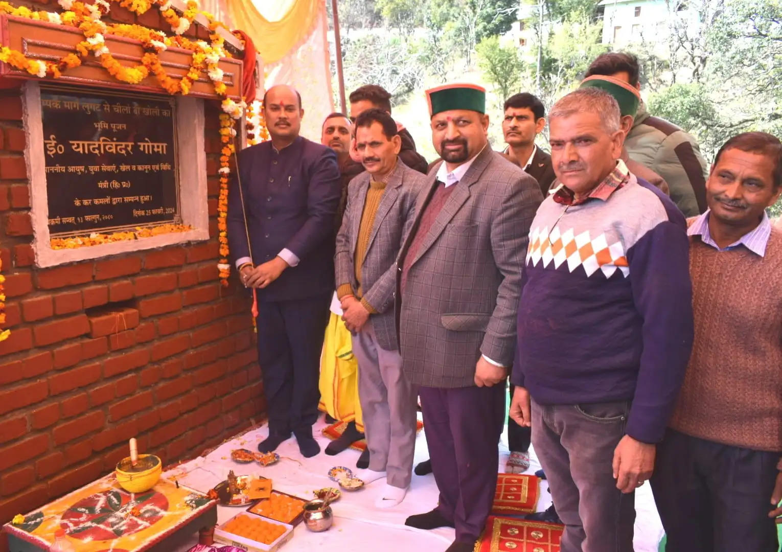 प्रदेश में सड़क नेटवर्क को मजबूत करना सरकार की प्राथमिकता : यादविंदर गोमा