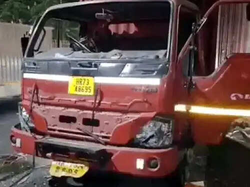 फरीदाबाद : ड्यूटी से लौट रहे व्यक्ति को कैंटर ने कुचला, हुई मौत