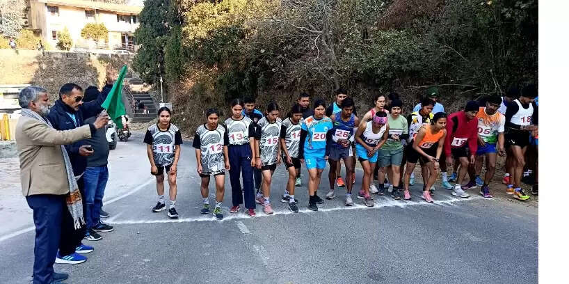 क्रॉस कंट्री में खुशी, दिगंबर ने मारी बाजी