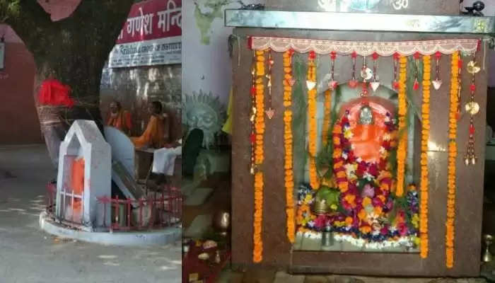 परम्परागत तरीके से पान्डालों के साथ घरों में विराजे गणपति बप्पा